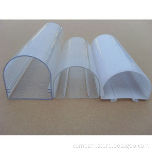 PVC extrusion with powder coating, UV- and corrosion-resistant
